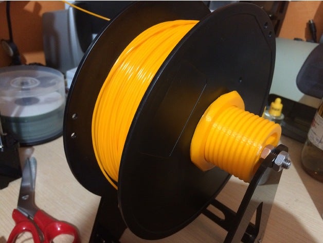 spool titular de filamentos guia Impressora 3d acessórios filamento prusa i3 reprap 3D print model - Mito3D