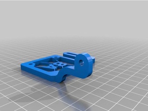 anet a8 extruder cooler hinge 3d printer parts part 3d print model - Mito3D