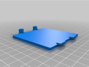 robosapien-Fuß-decken Ersatz-Teile 3d print model - Mito3D