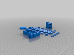 meine angepasste hex-filament-Kilometerzähler 3d Drucker Zubehör kundengebundene 3d print model - Mito3D