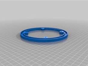 anillo de leds - 60 x ws2812 5050 led rgb la electrónica arduino 3d print model - Mito3D