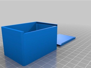 caixa 2 recipientes personalizado 3d print model - Mito3D