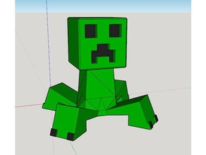 creeper legs creatures minecraft 3d print model - Mito3D