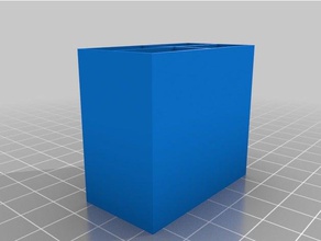 mi personalizar la caja de almacenamiento los cajones organización personalizado 3d print model - Mito3D