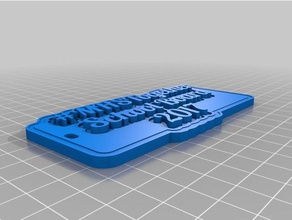 sbtag keychains customized 3d print model - Mito3D
