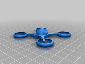drone quadcopter portachiavi i keychain 3d print model - Mito3D