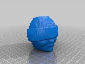 cholo head people beanie 3d print model - Mito3D