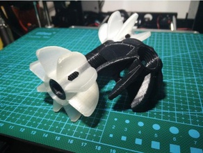 evrensel kuyruk tutucu 3d yazıcı aksesuarları filaman biriktirme filament makara adaptörü 3d print model - Mito3D