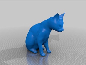 cat animali animale gatti felino domestico gli domestici 3d print model - Mito3D