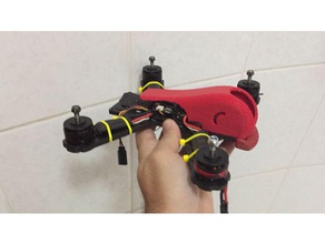 lt210 canopy + tamponlar r c araçlar drone yarış 3d print model - Mito3D
