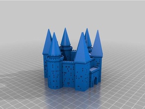mi personalizados fortaleza medieval del generador las estructuras de edificios personalizado 3d print model - Mito3D