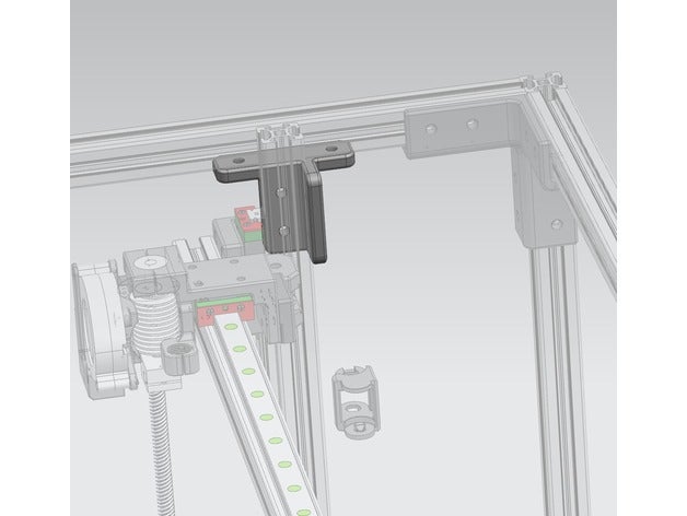 tank3d t corner b 20x20 profil en aluminium L'imprimante 3d de pièces D'ici à 2020 extrusion 3dprinter abs cartésien custom3dstuff le boîtier partie 3D print model - Mito3D