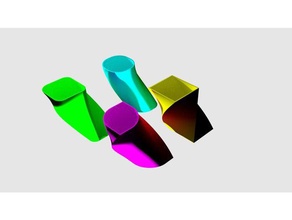 twisted-Vasen 3d-Druck-tests 3d-Mode Dekoration fashon Blumen-vase test print twisted vase 3d print model - Mito3D