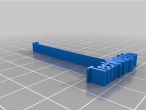tech cavalieri segni e loghi su misura 3d print model - Mito3D