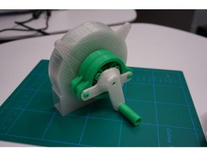 mechanical fan planetary gears toys gear 3d print model - Mito3D
