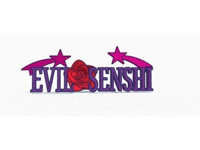 evil senshi 3d printing 3d print model - Mito3D