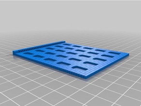 dropzone commander medium-Altbau-Wohnung block Spielzeug & game Zubehör 3d print model - Mito3D