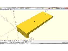 personalizzabile armadio pull modello imperiale strumenti maniglia tira manopola la lavorazione del legno 3d print model - Mito3D