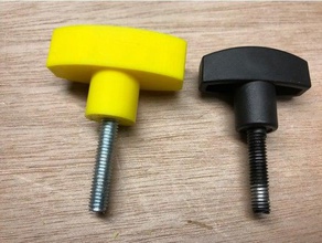 knob cap screw music stand replacement parts 3d print model - Mito3D