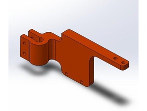 ft-5 z axis adjustable end stop mount modified proper clearance ft5 3d printer parts folgertech 3d print model - Mito3D