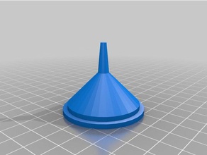 my customized very funnel household supplies 3d print model - Mito3D