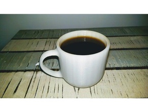 la taza de café cocina y comedor el 3d print model - Mito3D
