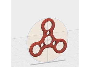 fingrer spinner 3 105mm accessori fidget mano giocattolo 3d print model - Mito3D
