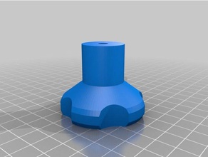 metric 5mm screw knob diy customized 3d print model - Mito3D