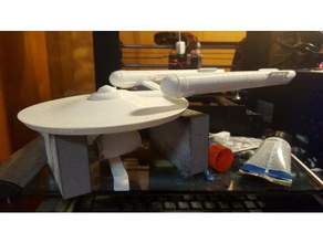 öncü sınıf star trek online araç Federasyon starship startrek 3d print model - Mito3D