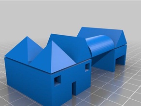 rickey 's house 2 La impresión en 3d 3d print model - Mito3D