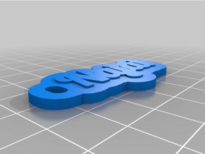 najat1 keychains customized 3d print model - Mito3D