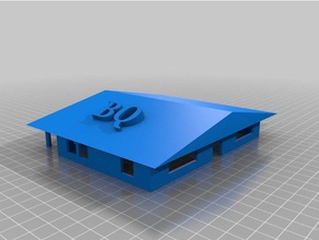 tinkercad Haus 2 3d-drucken 3d print model - Mito3D