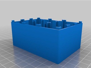 my customized 9v battery case2 organization 3d print model - Mito3D