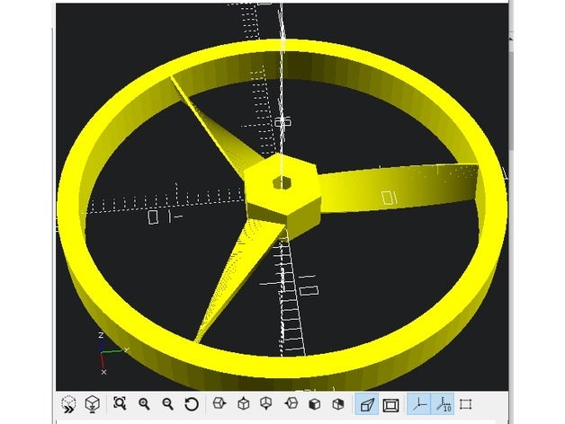 openscad - trenzado de hojas al aire libre y jardín corte pasto 3D print model - Mito3D