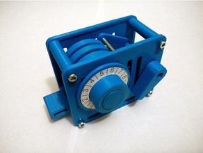 combination lock engineering clock code kids mechanism parametric prototype toy 3d print model - Mito3D