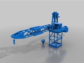 crane engineering 3d print model - Mito3D
