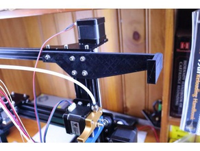 filament spool holder 3d printer accessories tevo tarantula 3d print model - Mito3D