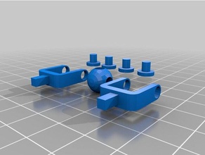 mini kugelgelenk A impressão 3d 3d print model - Mito3D