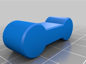 brio train track dog bone toy & game accessories 3d print model - Mito3D