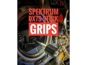 spektrum dx7s stick grip r c vehicles flight controller remote control spektrum spektrum dx7s 3d print model - Mito3D