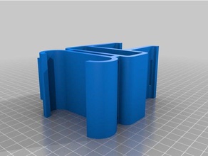 clearview daldırma av powerbox tutucu + pil tutucu+ r c araçlar 3d print model - Mito3D