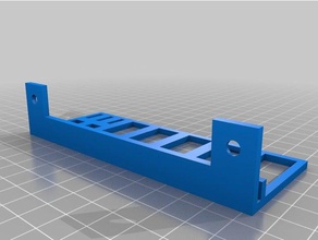 mi personalizados ajustable de montaje en pared soporte la herramienta alicates pinzas cortadoras, etc diy personalizado 3d print model - Mito3D