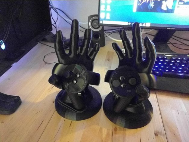 oculus touch hand holders toy & game accessories controller holder rift cv1 virtual reality 3D print model - Mito3D