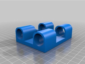 dual nozzle modified vulcanus max 30 & 40 3d printer parts extruder 3d print model - Mito3D