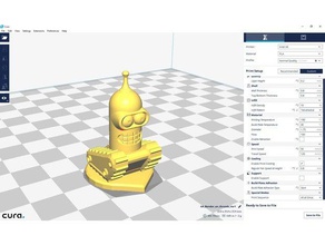 bender roborally brinquedos & games threads 3d print model - Mito3D