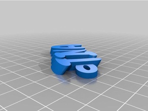 tina organização personalizado 3d print model - Mito3D