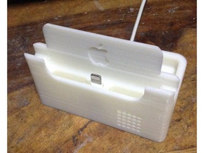 iphone 6+ stand remix telefono cellulare 3d print model - Mito3D