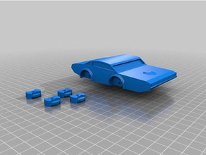 3d voiture de course l'ingénierie 3d print model - Mito3D