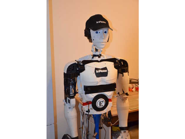 inmoov new neck robotics 3D print model - Mito3D