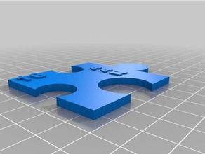 austins peça do quebra-cabeça A impressão 3d 3d print model - Mito3D